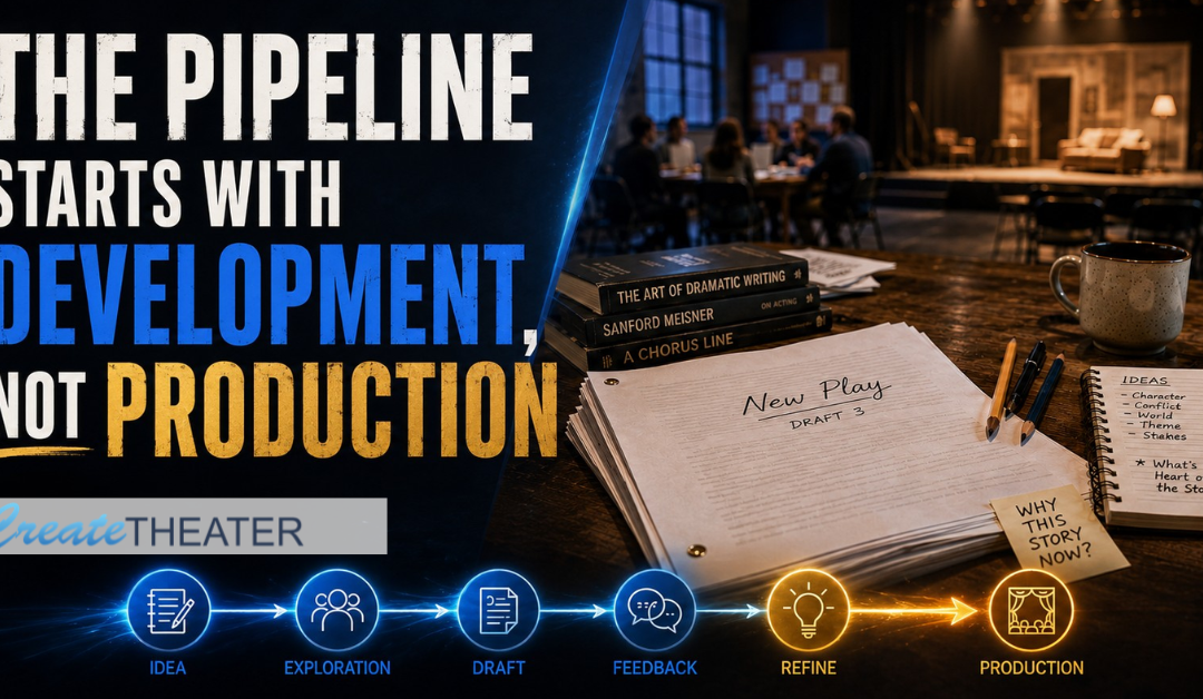 Pipeline Starts with Development, Not Production