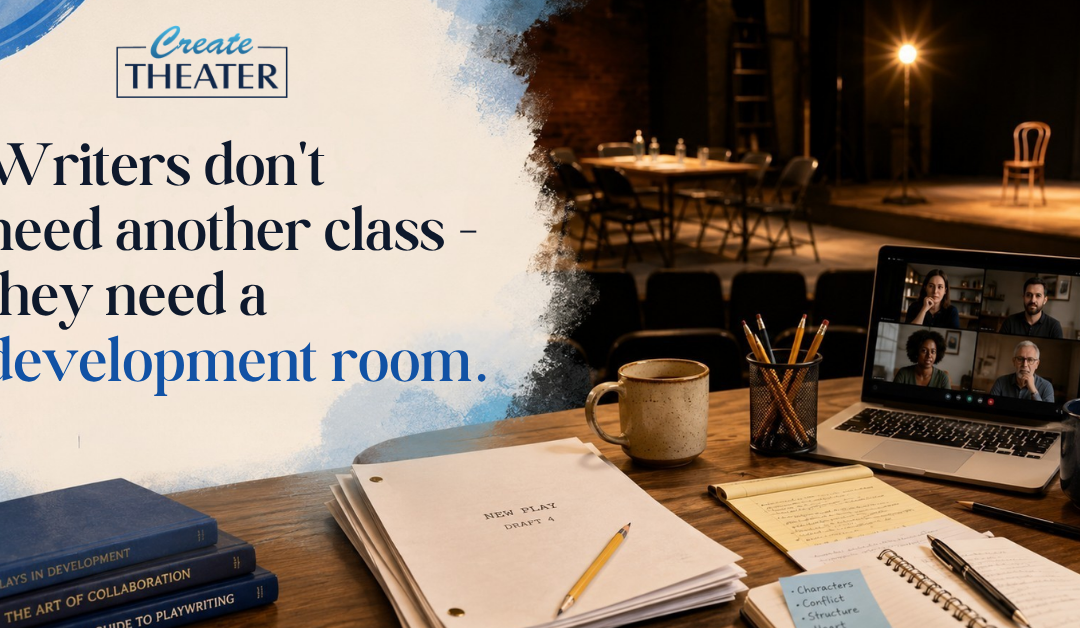 Writers don’t need another class – they need a development room.