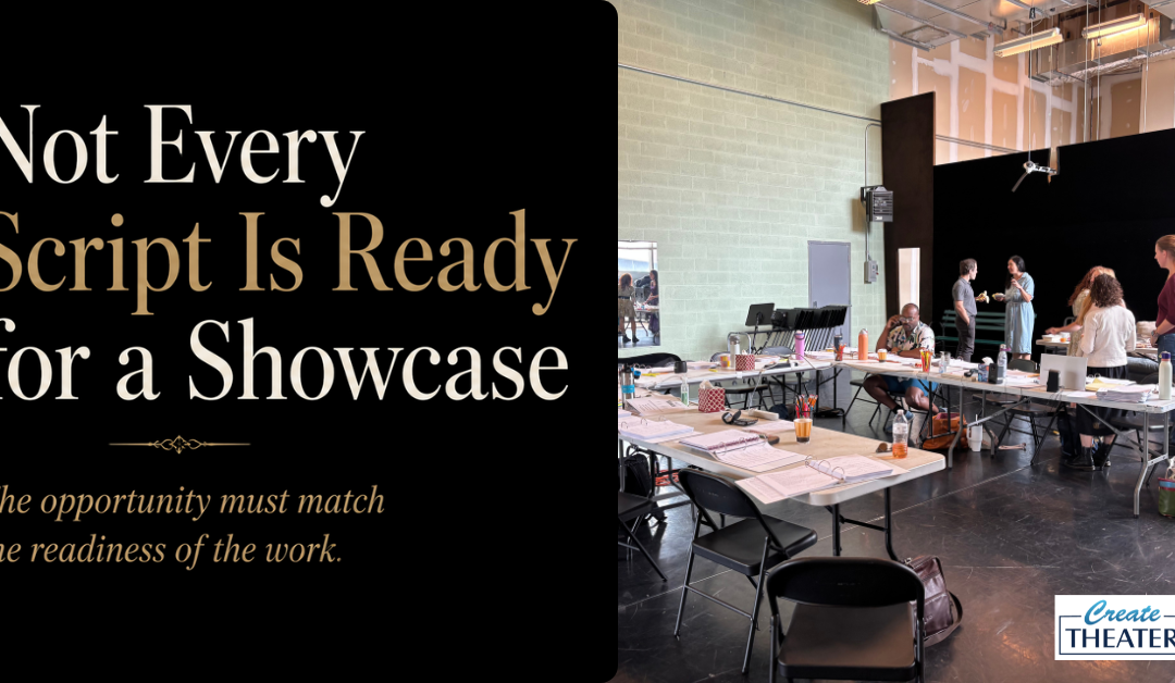 Not Every Script is Ready for a Showcase