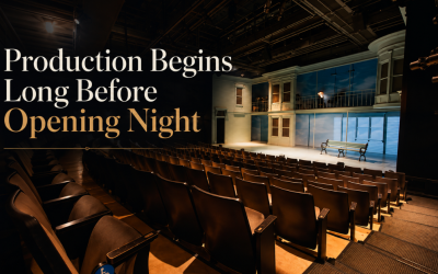 Production Begins Long Before Opening Night